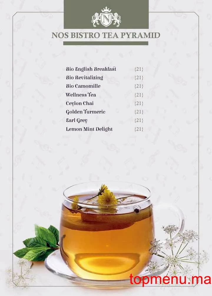 Restaurant Café La Note menu page 11 Café La Note menu page 11