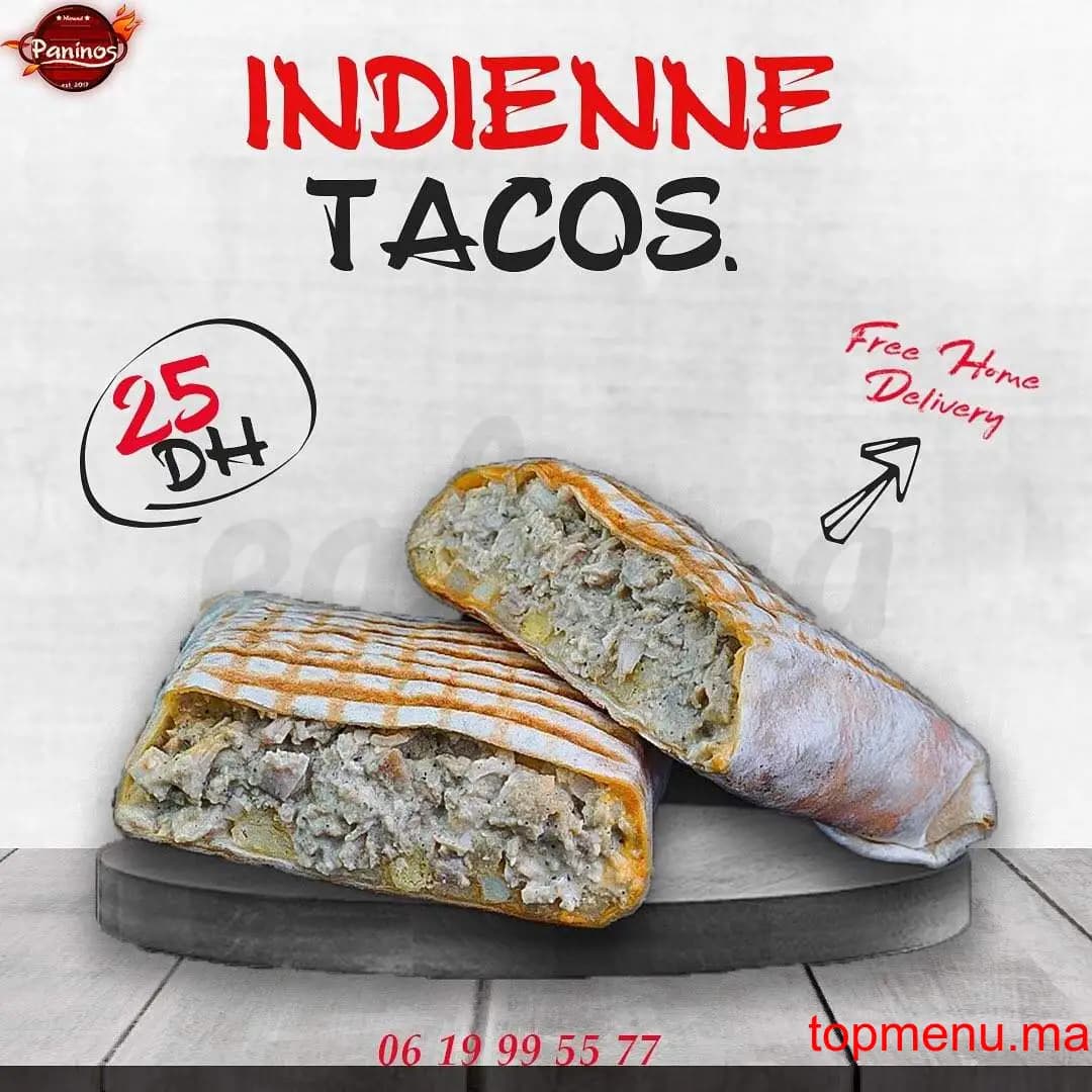 Restaurant Paninos menu page 3 Paninos menu page 3