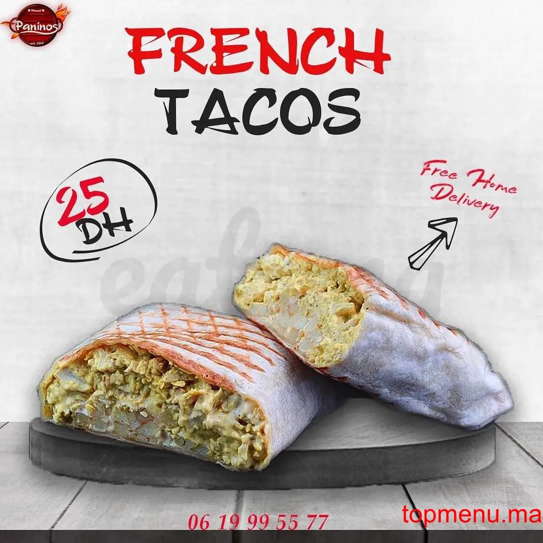 Restaurant Paninos menu page 2 Paninos menu page 2