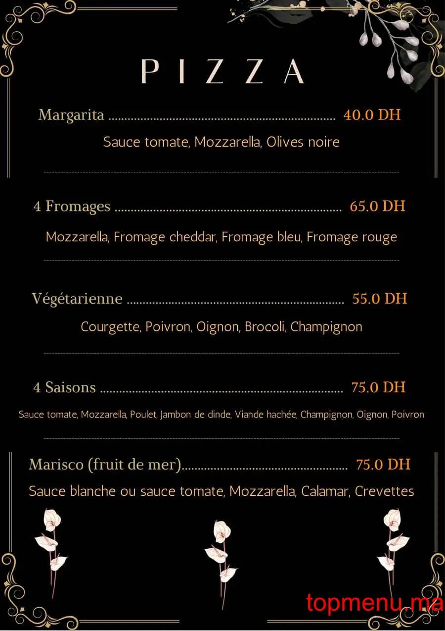 Restaurant AL KHAYMA menu page 7 AL KHAYMA menu page 7