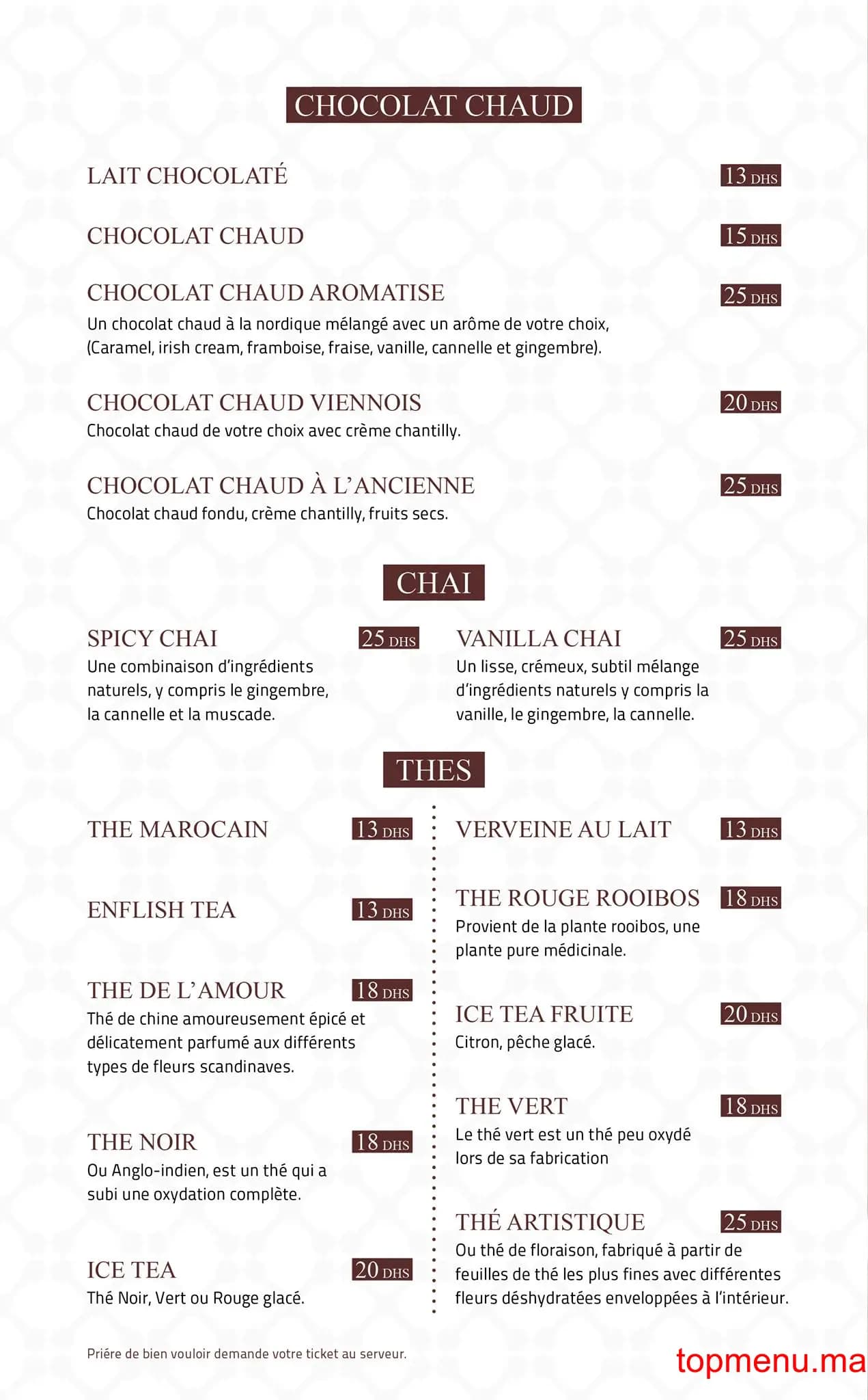 Opera menu page 2