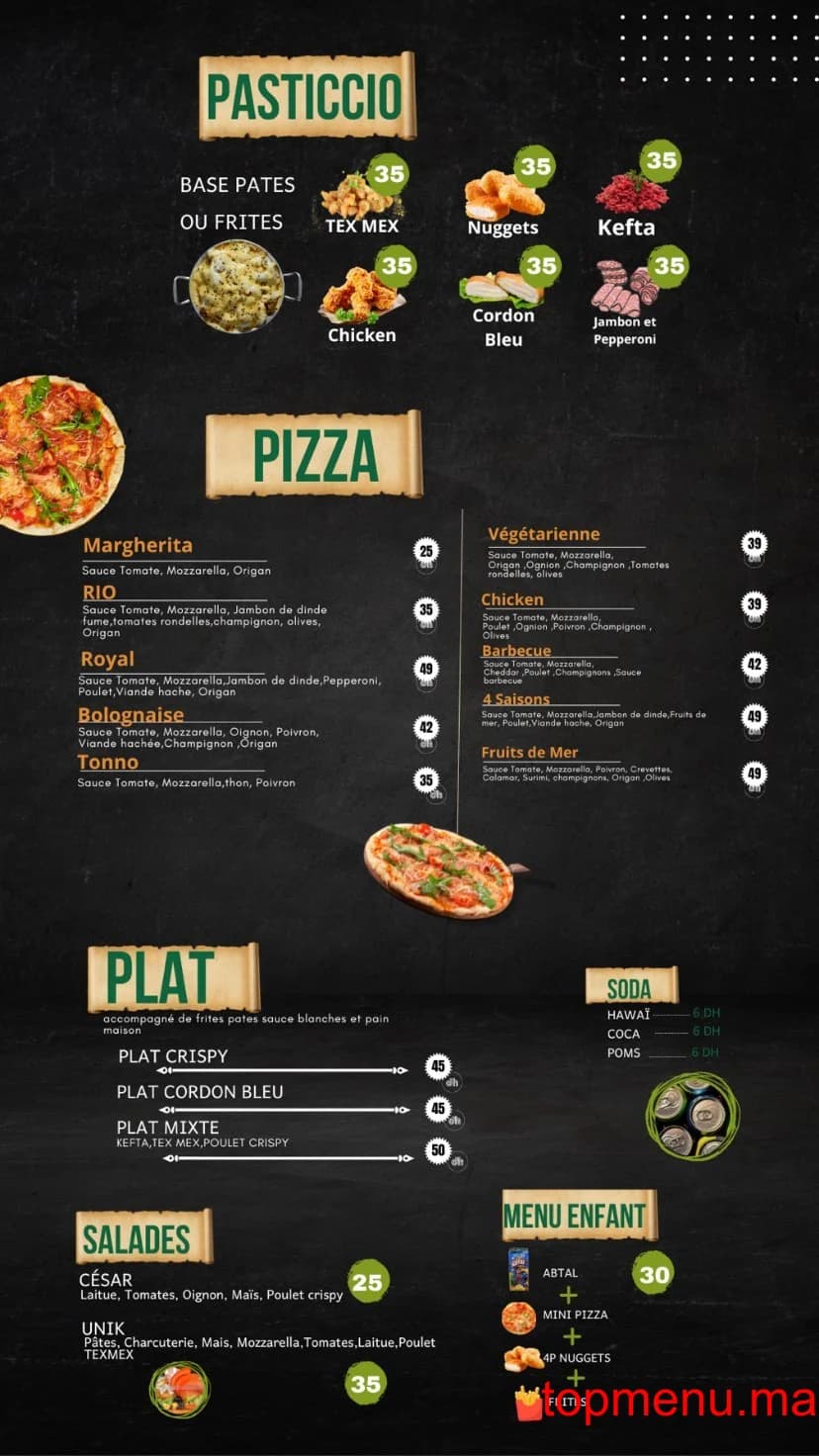 Unik menu page 2