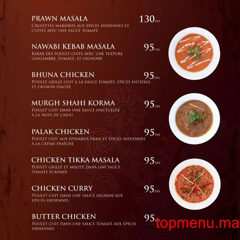 Clay Oven menu page 6
