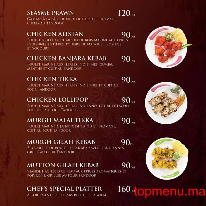 Clay Oven menu page 3