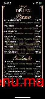 Duplex menu page 7