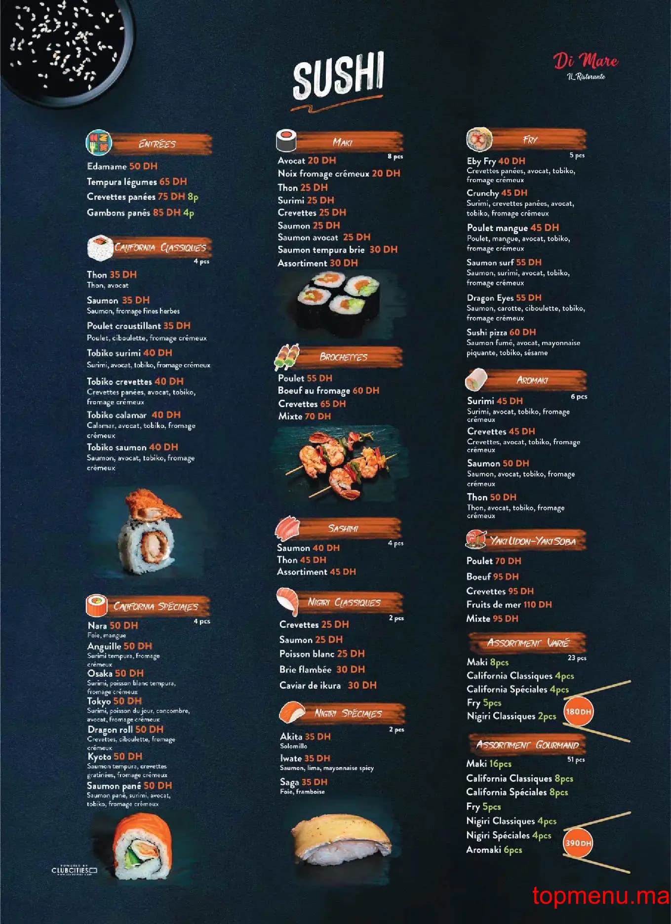 Di mare menu page 4