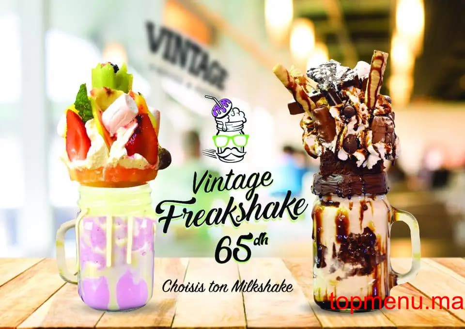 Vintage menu page 22