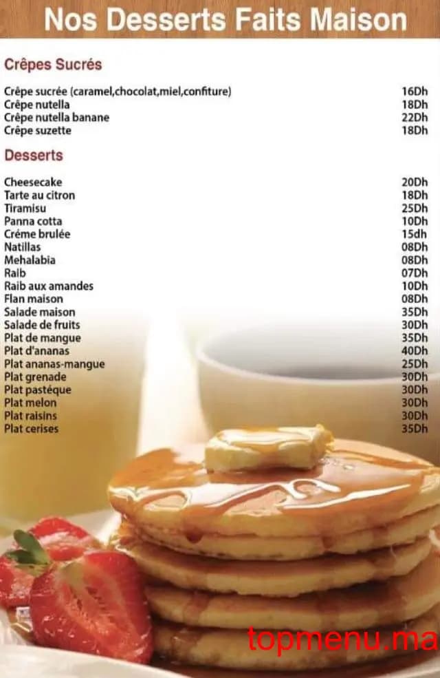 Sabrosa menu page 5