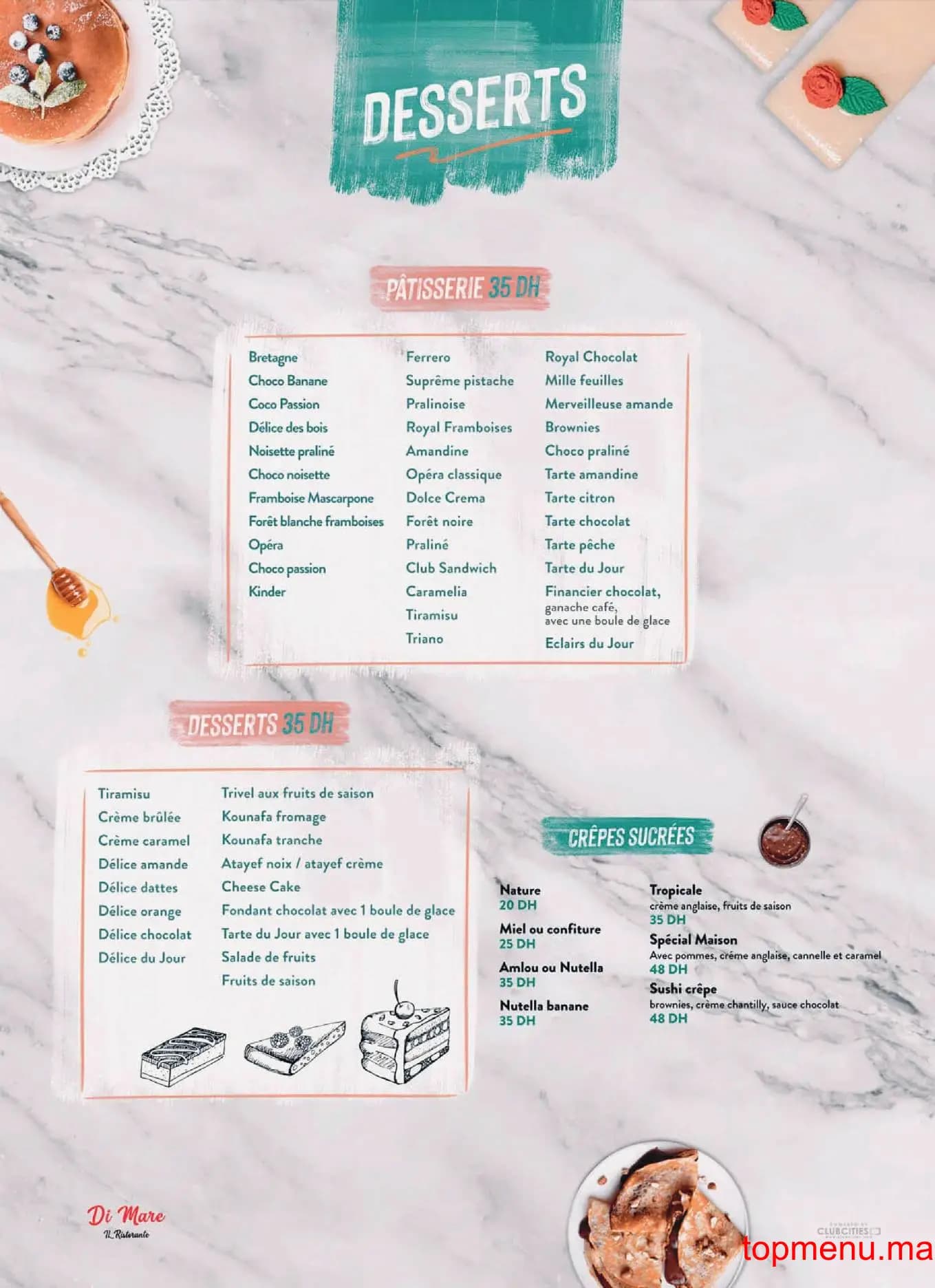 Di mare menu page 6