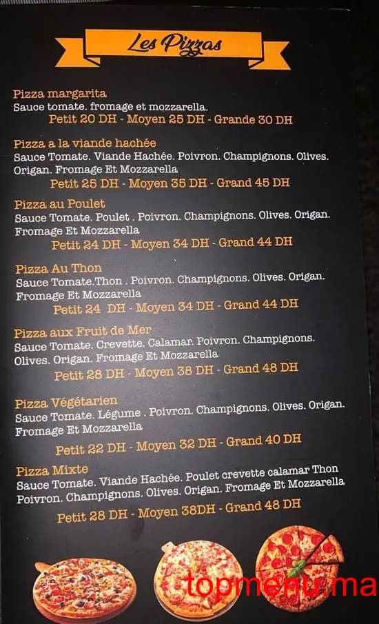 Snack Olé menu page 6