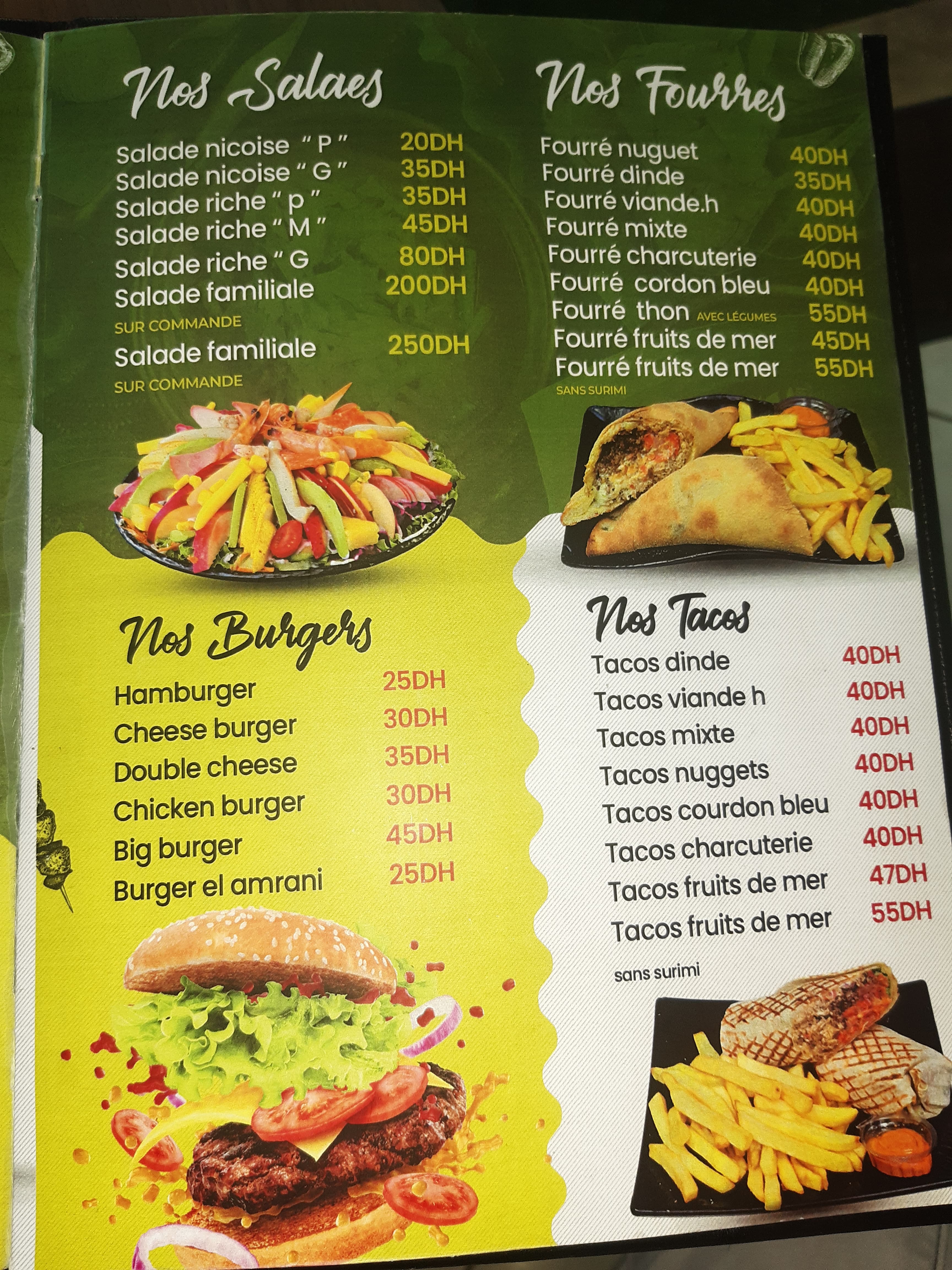 El 3mrani  menu page 3