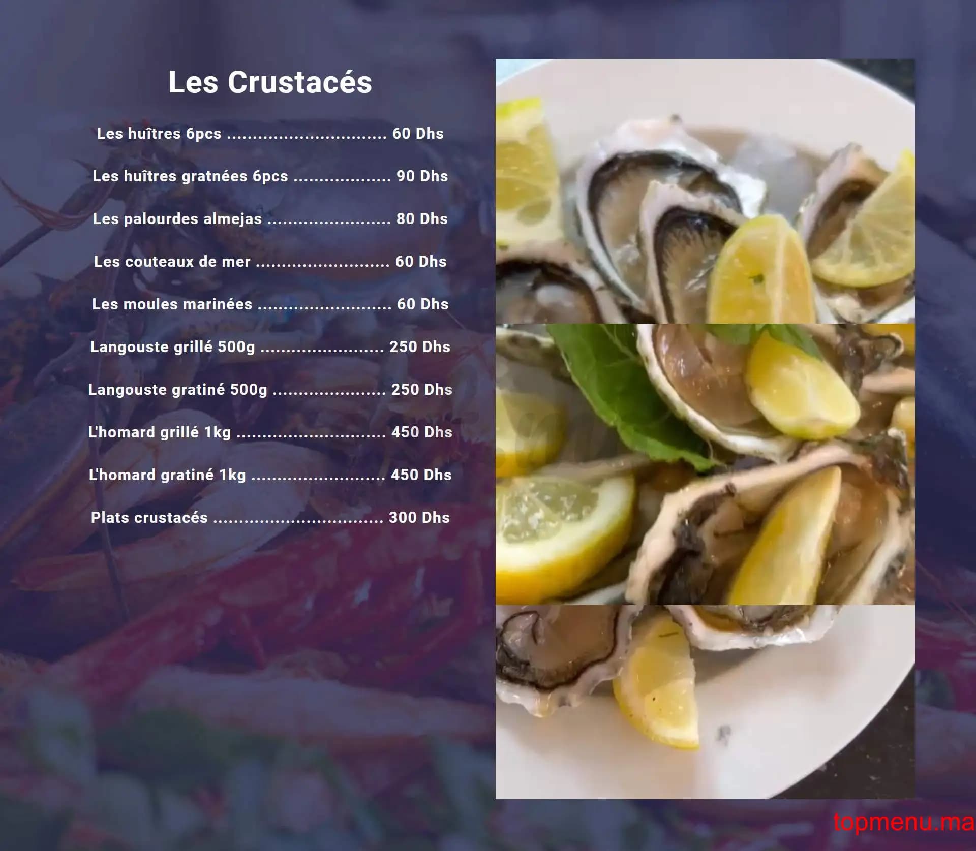 Restaurant Mister Fish menu page 3 Mister Fish menu page 3