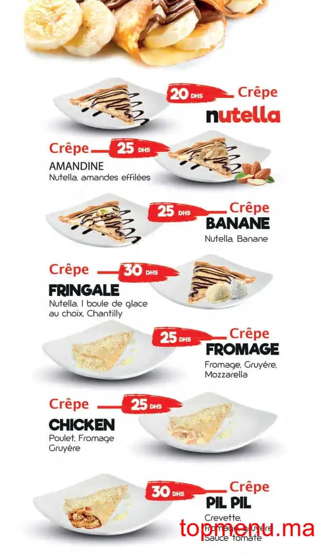 Restaurant More & More menu page 16 More & More menu page 16