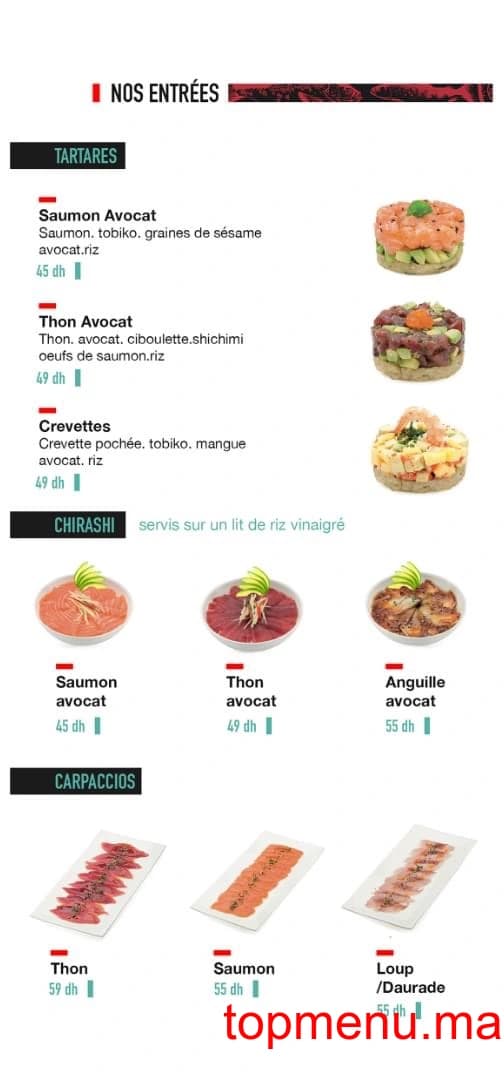 Restaurant Soma Sushi menu page 3 Soma Sushi menu page 3