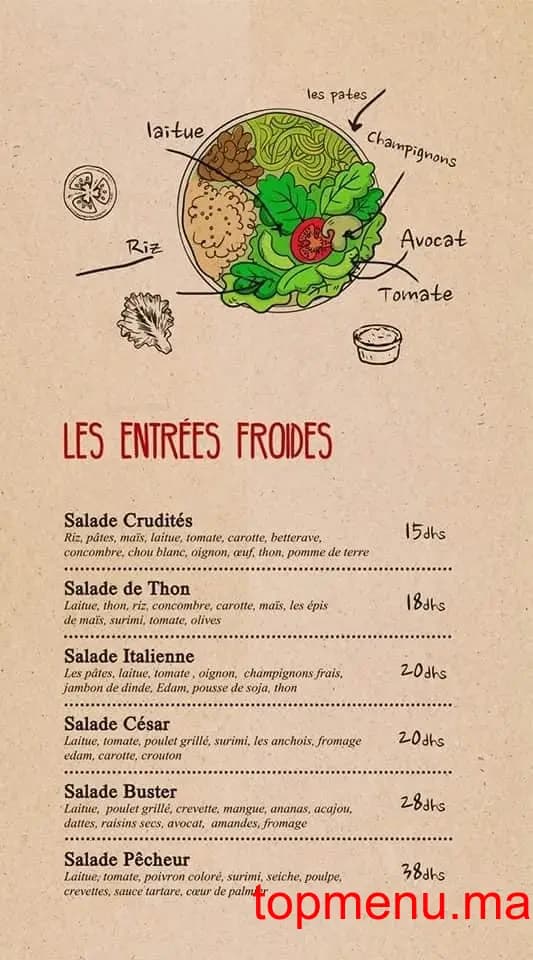 مطعم Better Burger قائمة الطعام page 4 Better Burger قائمة الطعام page 4