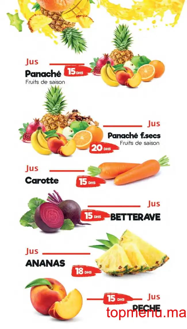 Restaurant More & More menu page 11 More & More menu page 11