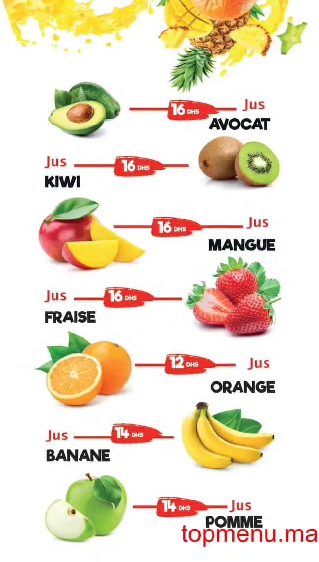 Restaurant More & More menu page 12 More & More menu page 12