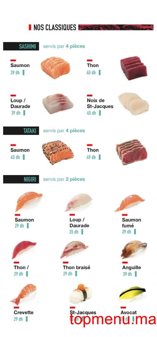 Restaurant Soma Sushi menu page 5 Soma Sushi menu page 5
