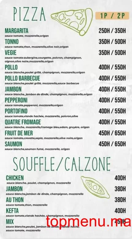 Restaurant Organic Burgers menu page 3 Organic Burgers menu page 3