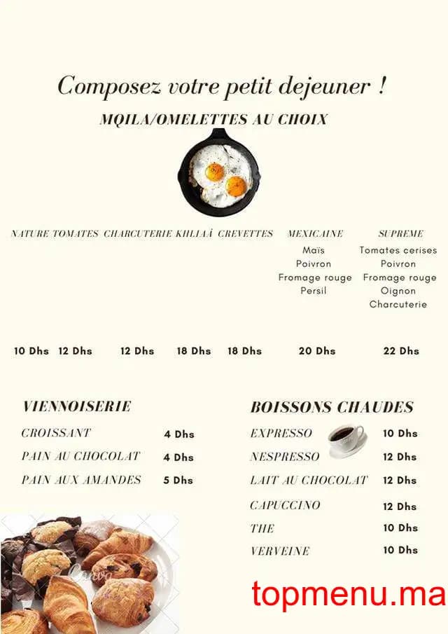 Restaurant Eat juice menu page 1 Eat juice menu page 1