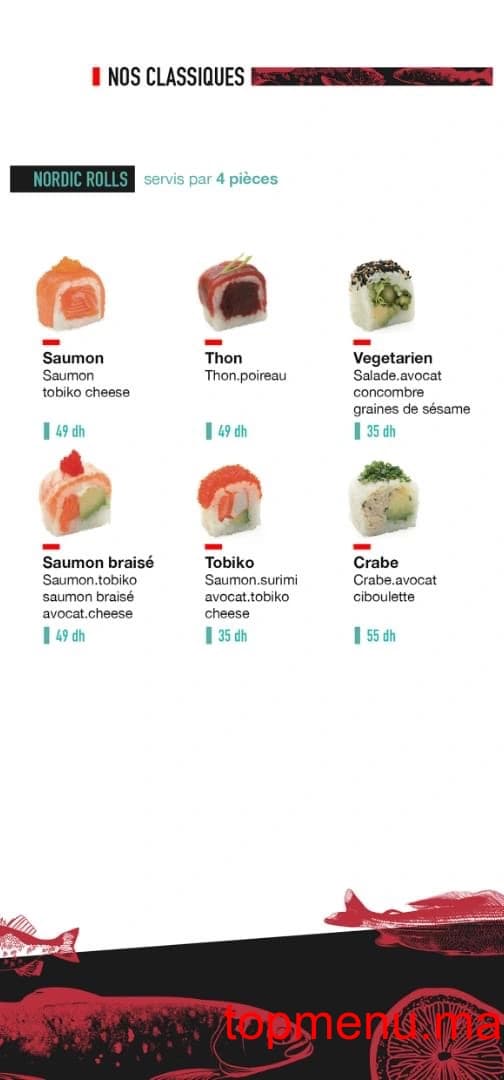 Restaurant Soma Sushi menu page 9 Soma Sushi menu page 9