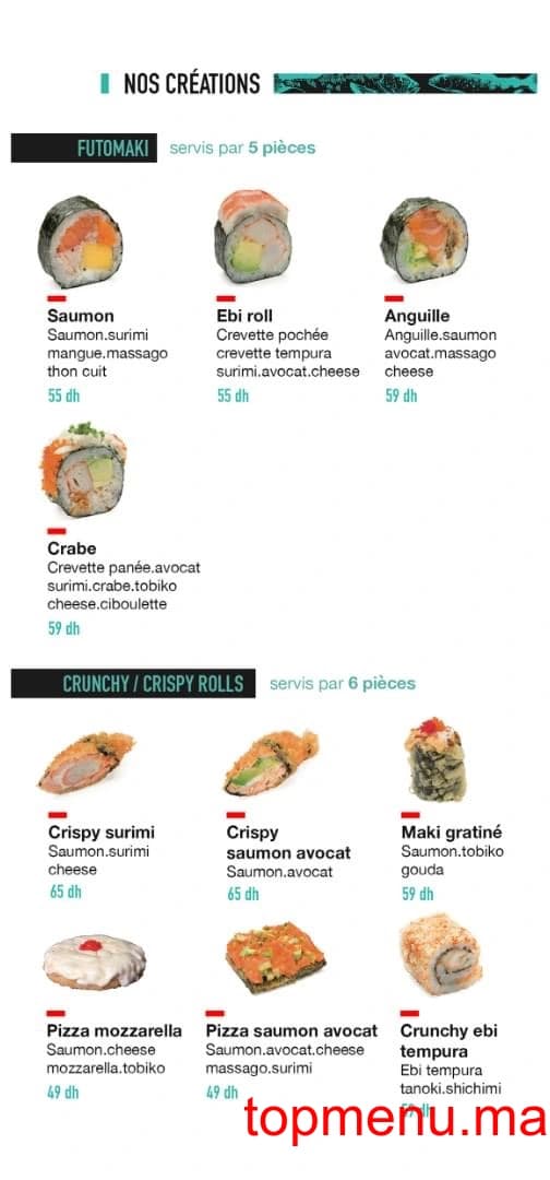 Restaurant Soma Sushi menu page 13 Soma Sushi menu page 13