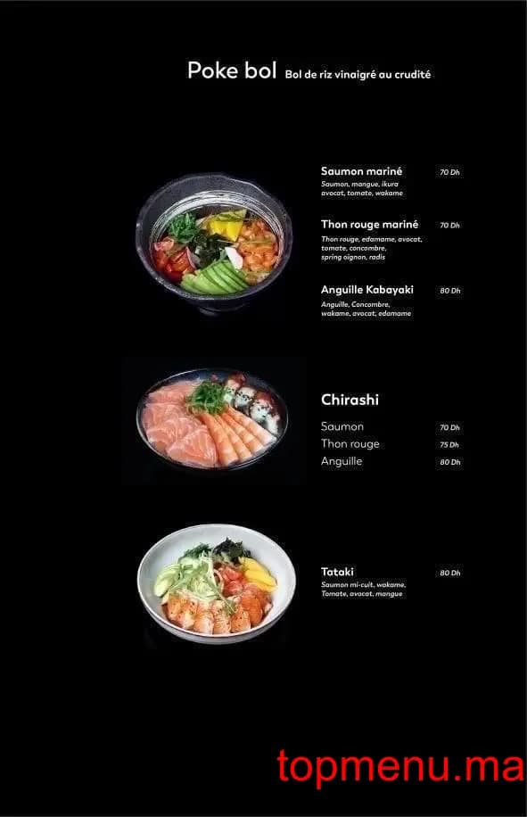 Restaurant Lbehja Sushi menu page 19 Lbehja Sushi menu page 19