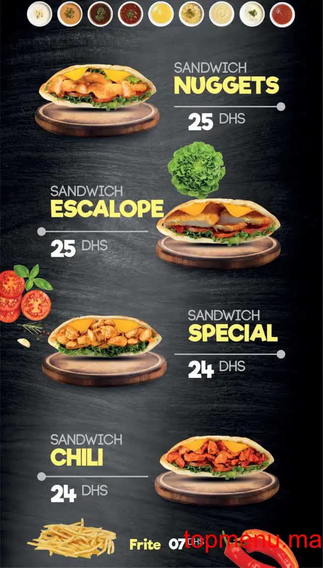 Restaurant More & More menu page 3 More & More menu page 3