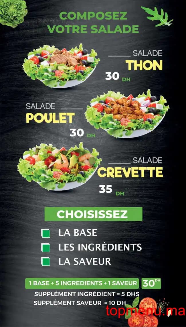 Restaurant More & More menu page 1 More & More menu page 1