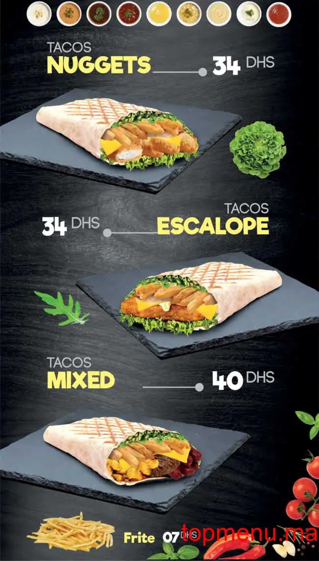 Restaurant More & More menu page 6 More & More menu page 6