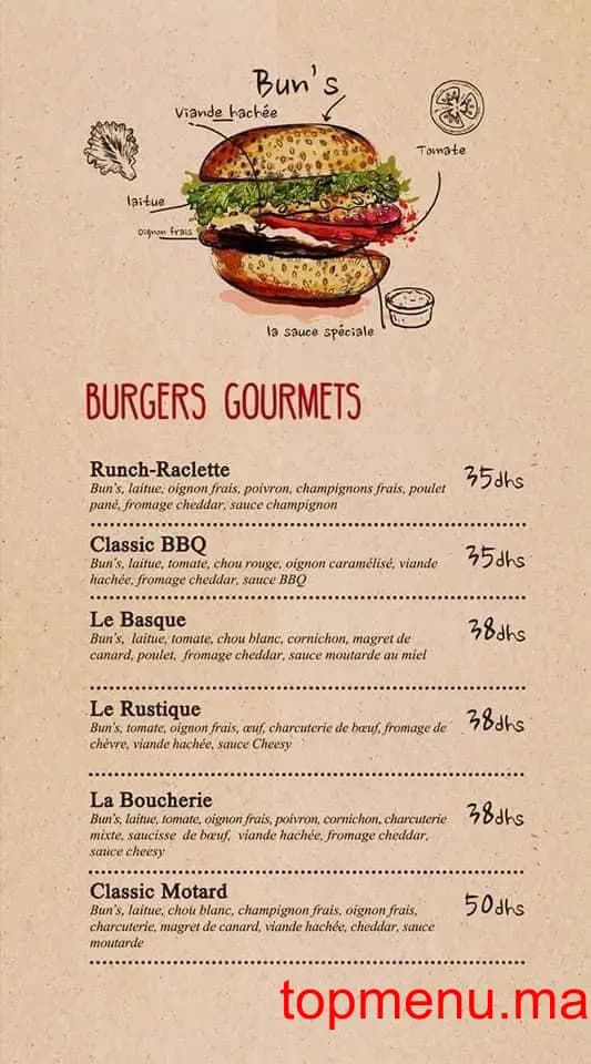 مطعم Better Burger قائمة الطعام page 5 Better Burger قائمة الطعام page 5