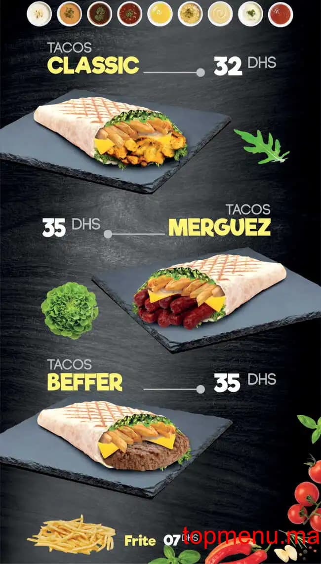 Restaurant More & More menu page 5 More & More menu page 5