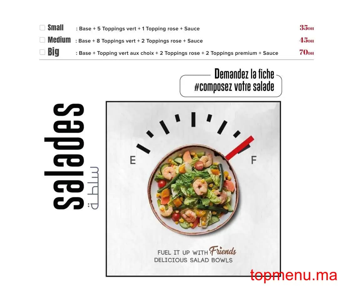 Restaurant Friends Eatery & coffee House menu page 2 Friends Eatery & coffee House menu page 2