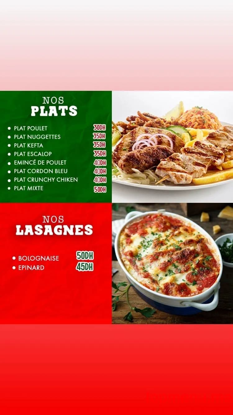 Restaurant Sorrento’s menu page 2 Sorrento’s menu page 2