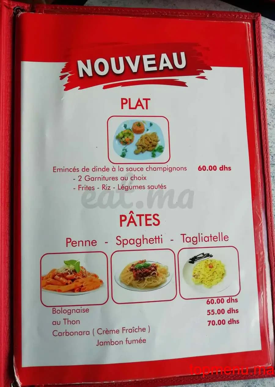 Restaurant Sodivias Café Restaurant menu page 8 Sodivias Café Restaurant menu page 8