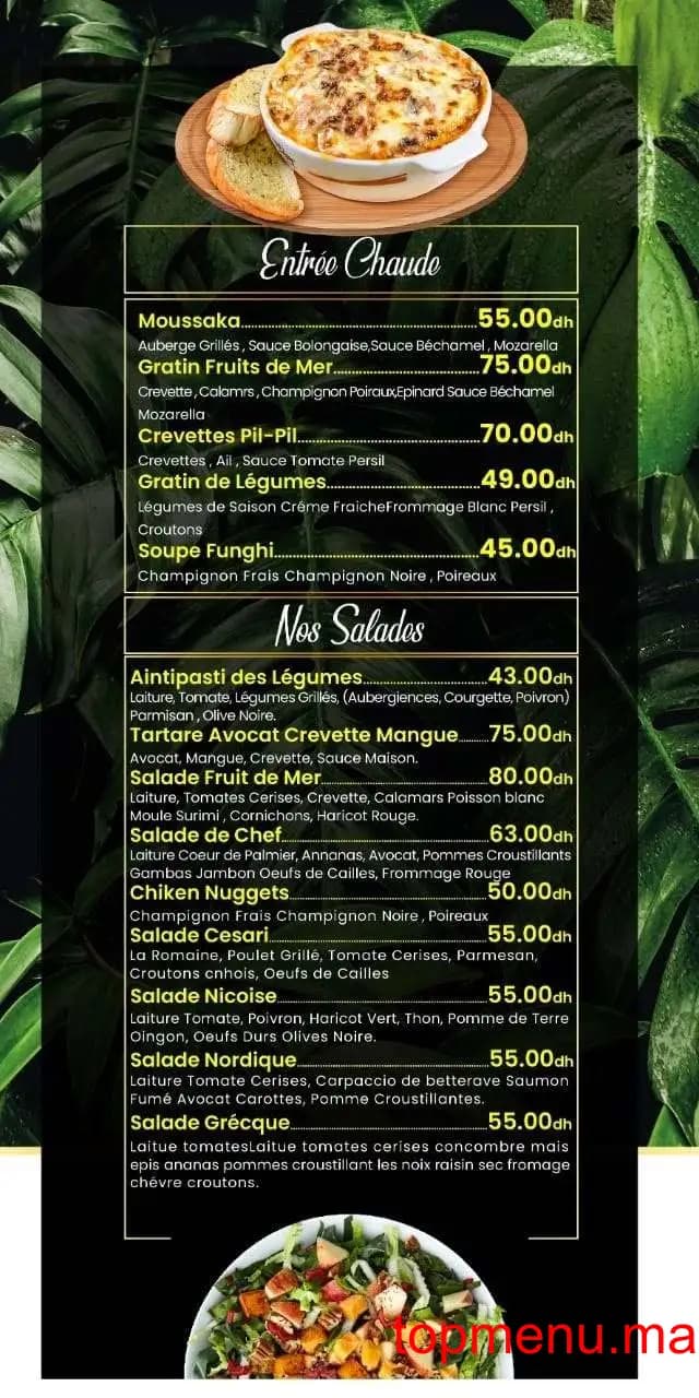 Restaurant Gardala’s Corner menu page 1 Gardala’s Corner menu page 1