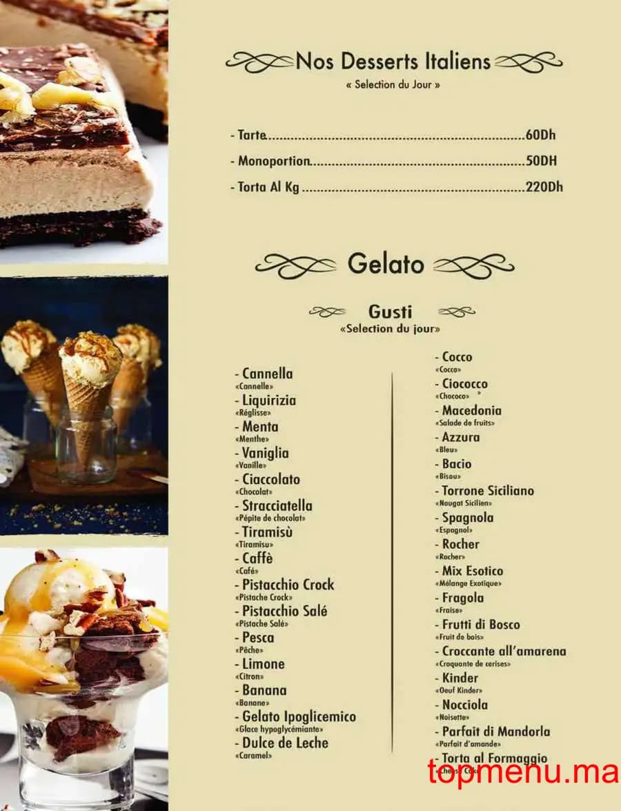 Restaurant Qaf Espresso menu page 15 Qaf Espresso menu page 15