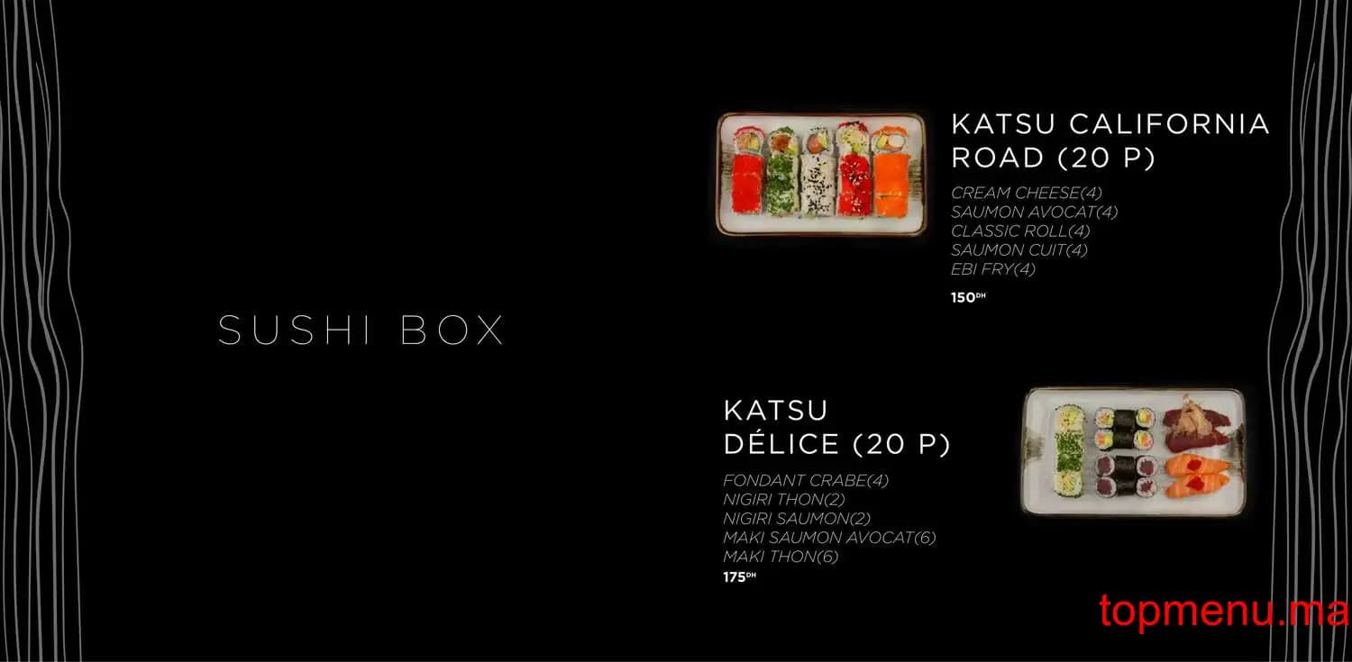 Restaurant Katsu menu page 19 Katsu menu page 19