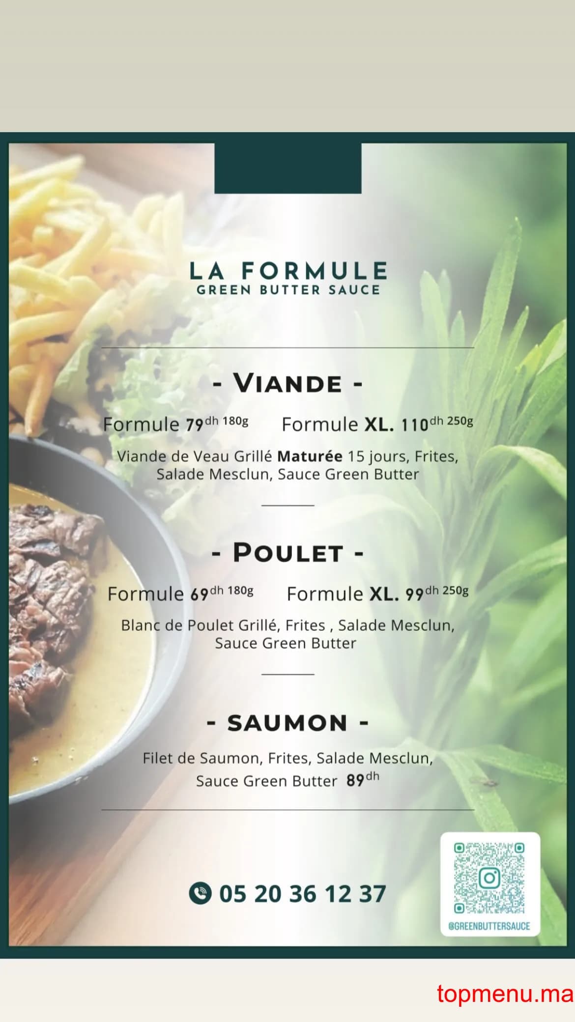 Restaurant Scalini menu page 3 Scalini menu page 3