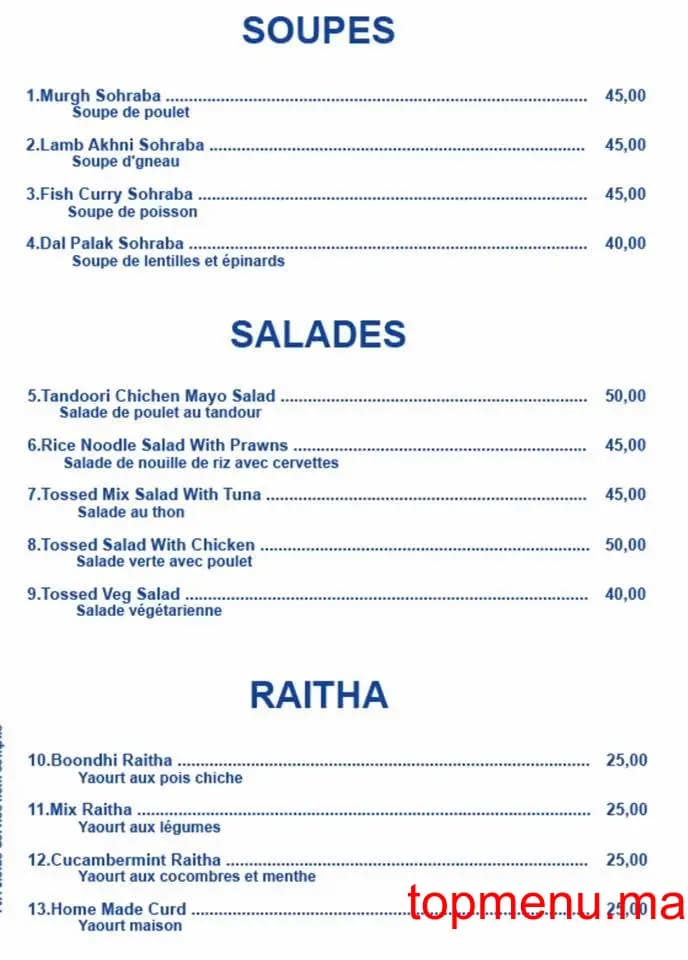 Restaurant india palace menu page 4 india palace menu page 4