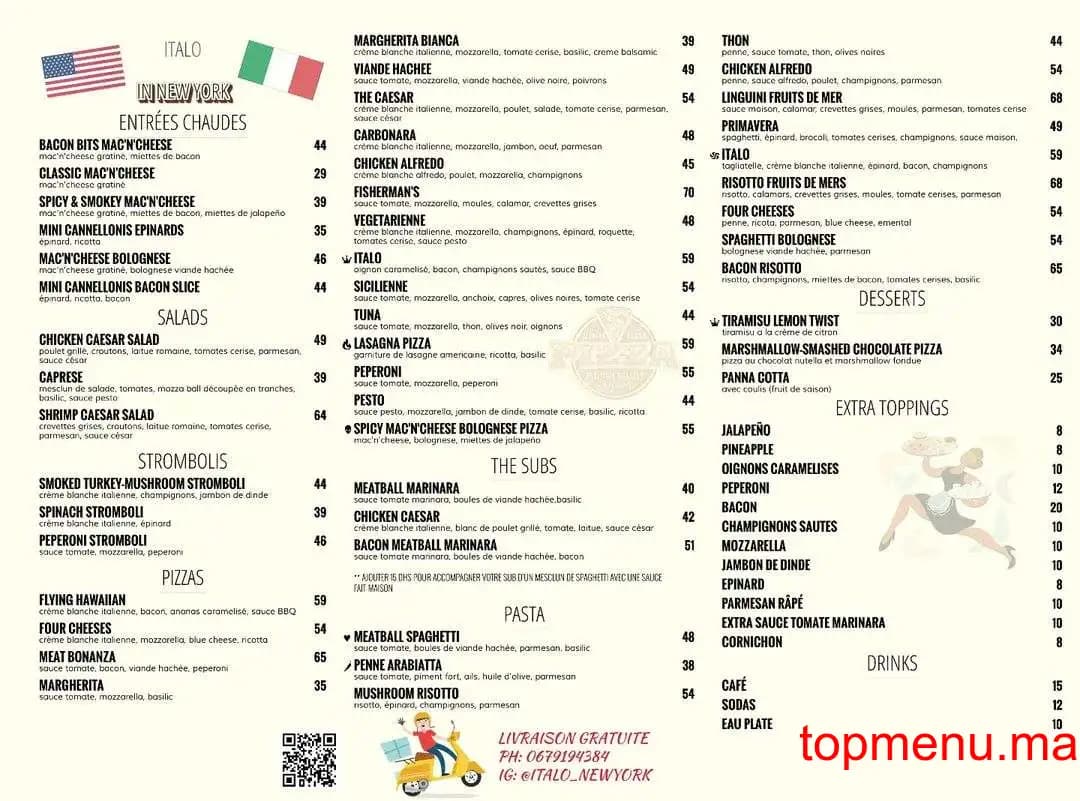 Restaurant Route US 66 menu page 2 Route US 66 menu page 2