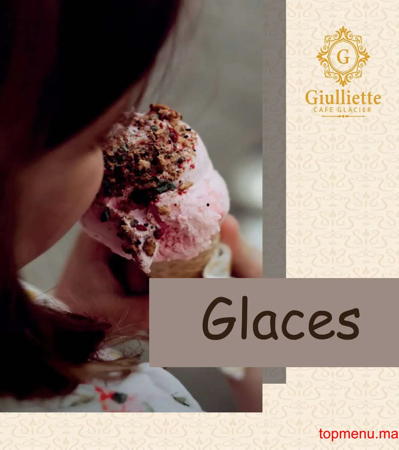 Restaurant Giuliette café glacier menu page 13 Giuliette café glacier menu page 13