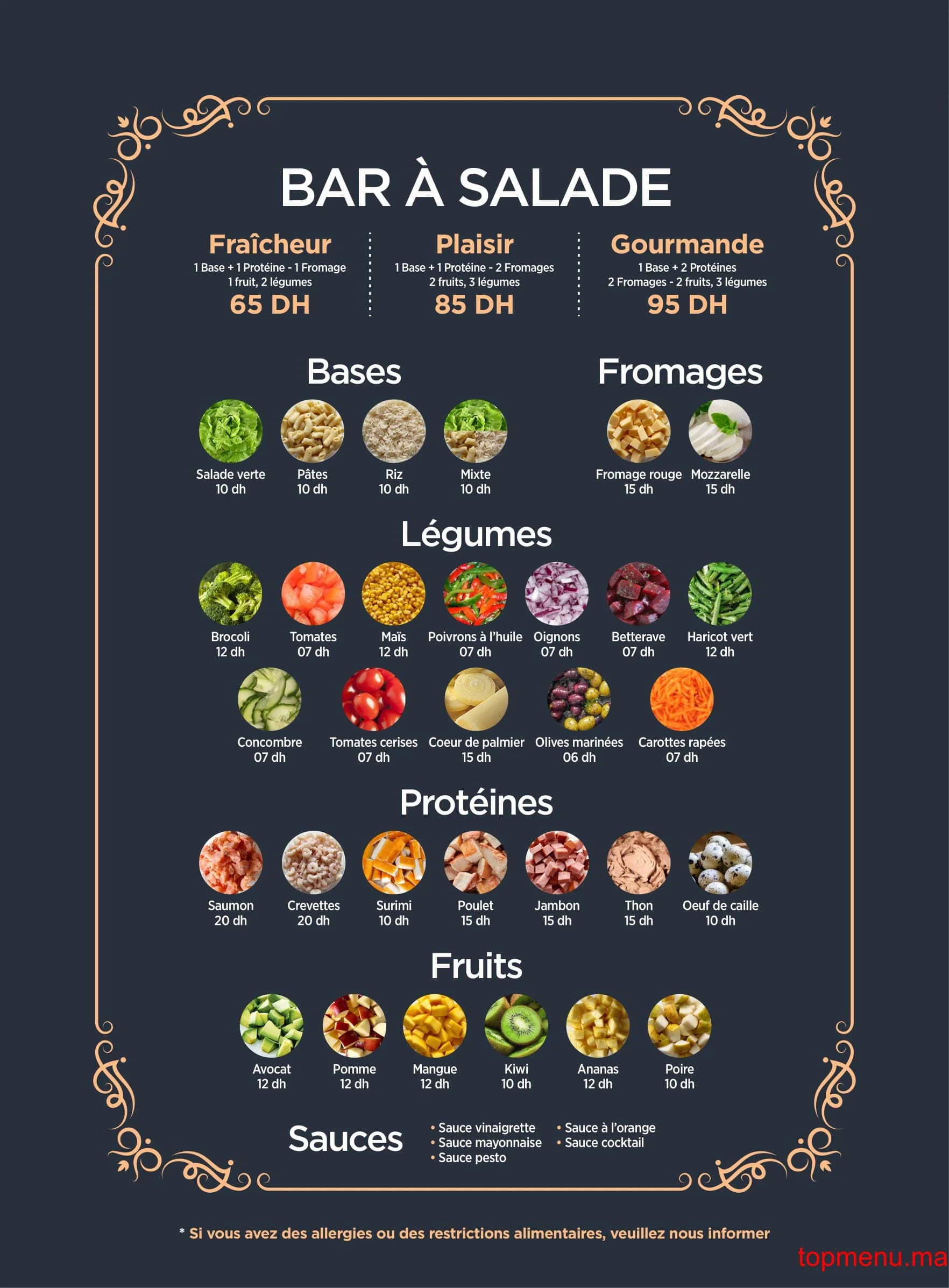 Restaurant Caldo Freddo menu page 7 Caldo Freddo menu page 7