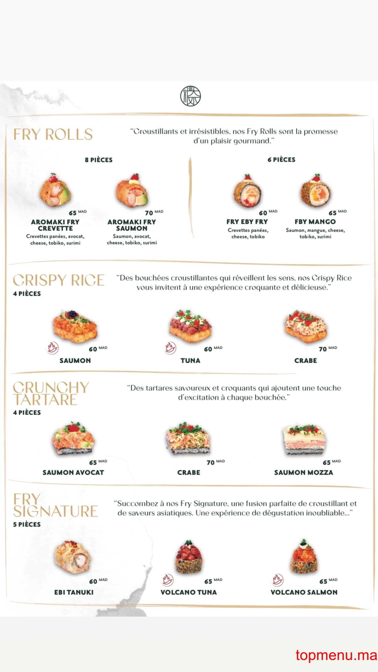 Restaurant Asie’tte menu page 9 Asie’tte menu page 9