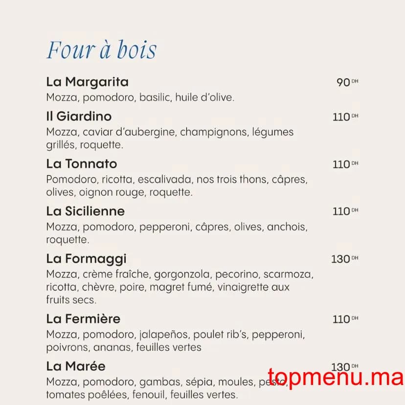 Restaurant Mensa menu page 4 Mensa menu page 4