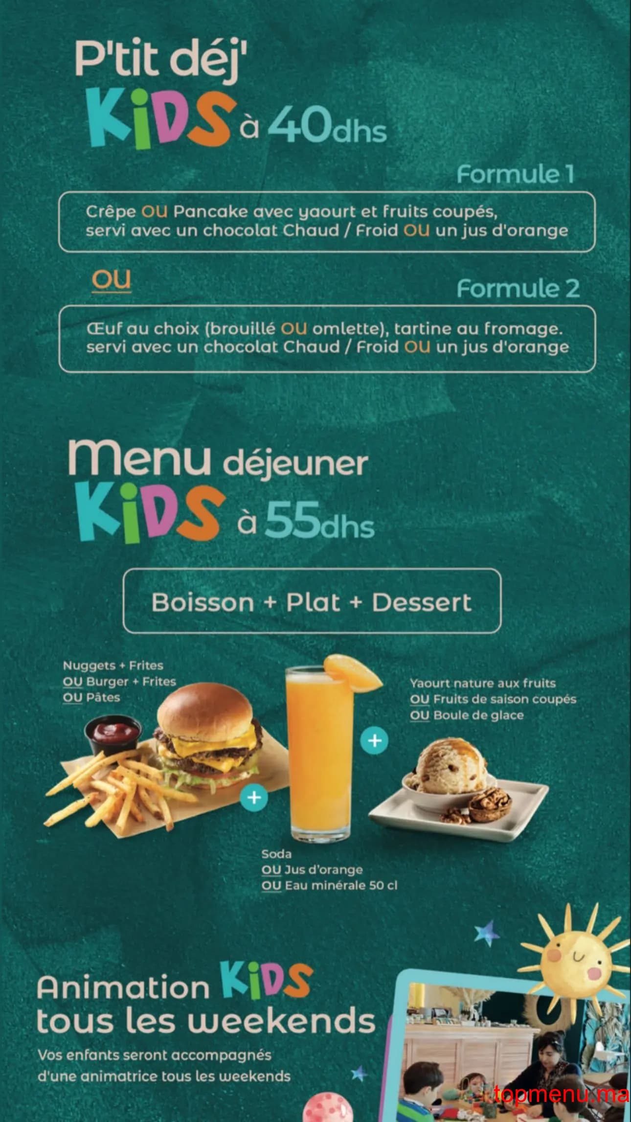 Restaurant Coco palm menu page 8 Coco palm menu page 8