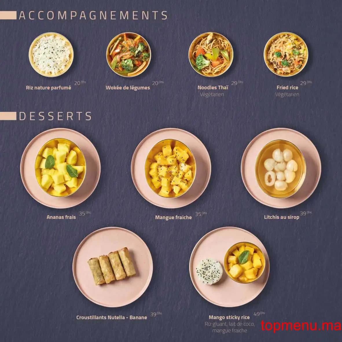 Restaurant BanH-hoï menu page 6 BanH-hoï menu page 6