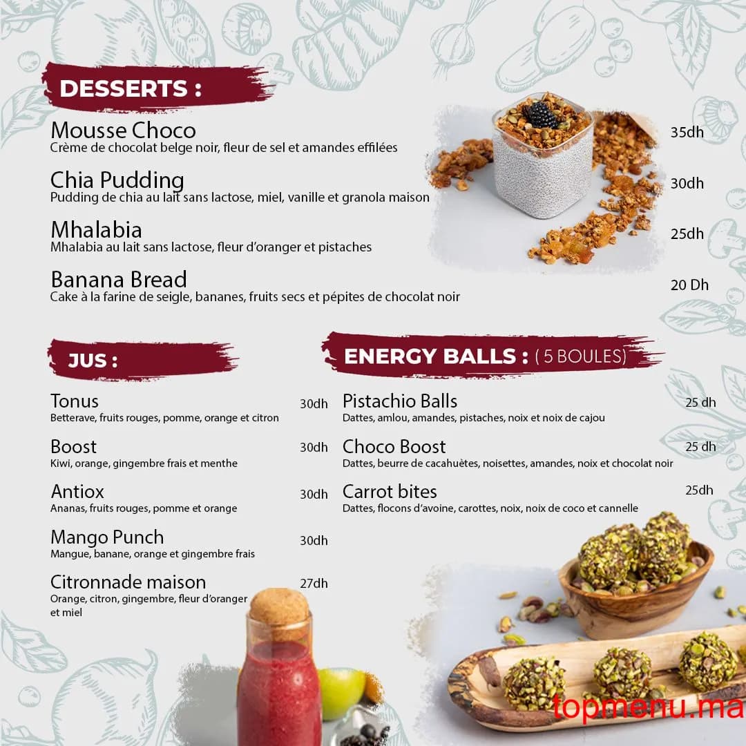 Restaurant Meal’thy menu page 4 Meal’thy menu page 4