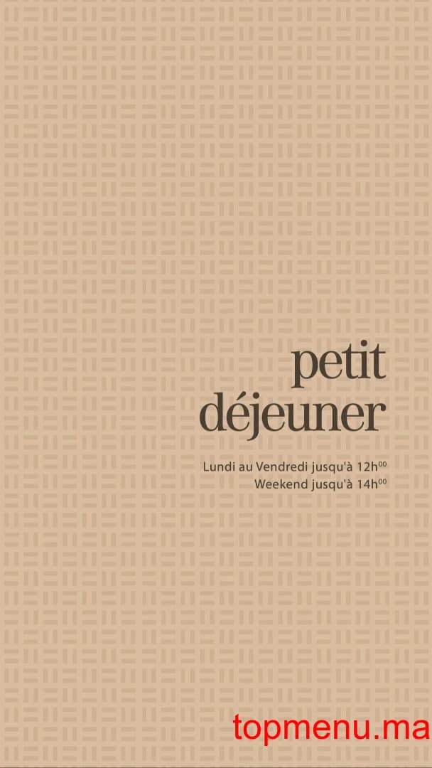 Restaurant Pause Cafe menu page 13 Pause Cafe menu page 13