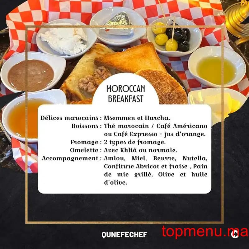 Restaurant Qunefechef menu page 3 Qunefechef menu page 3